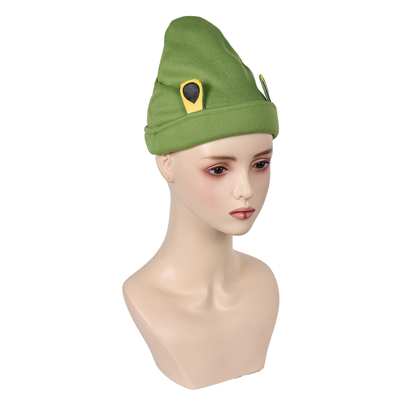 Valorant Killjoy Green Cosplay Hat Cap Halloween Carnival Costume Accessories