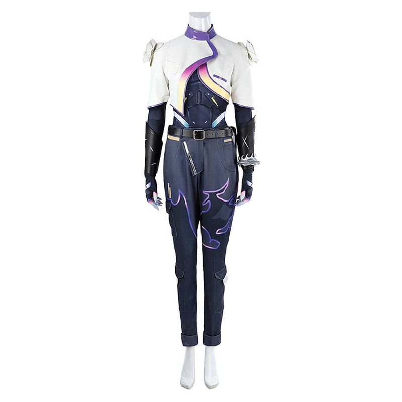 Valorant Vyse Women Top Pants Full Set Carnival Halloween Cosplay Costume