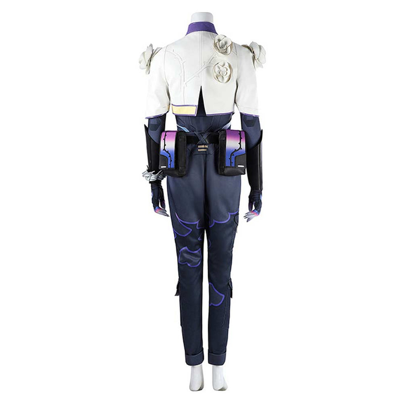 Valorant Vyse Women Top Pants Full Set Carnival Halloween Cosplay Costume