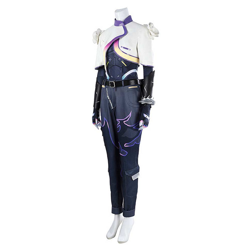 Valorant Vyse Women Top Pants Full Set Carnival Halloween Cosplay Costume