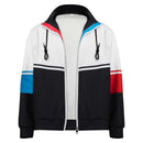 Vertical Striped Suit Jacket Cosplay Costume Halloween Carnival Party Suit   