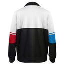 Vertical Striped Suit Jacket Cosplay Costume Halloween Carnival Party Suit   