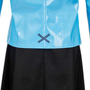 Virgin Punk Clockwork Girl Ubu Shinsui Women Black And Blue Dress Outfit Cosplay Costume