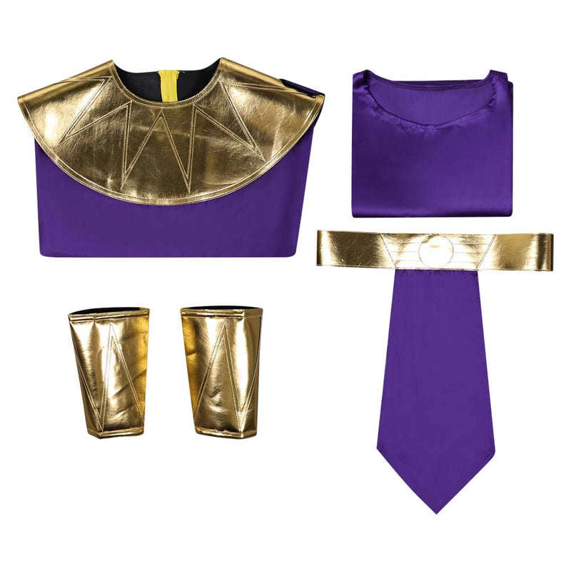 Watchmen Chapter I (2024) Moloch Purple Outfit Party Carnival Halloween Cosplay Costume