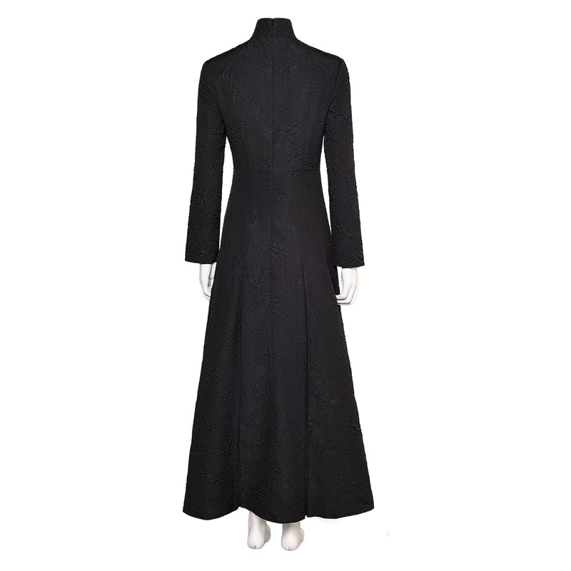 Wicked 2024 Movie Elphaba Witch Black Dress Party Carnival Halloween Cosplay Costume