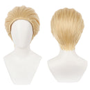 Wig Kinji Hakari High Temperature Resistant Yellow Men Halloween Carnival Party Accessories