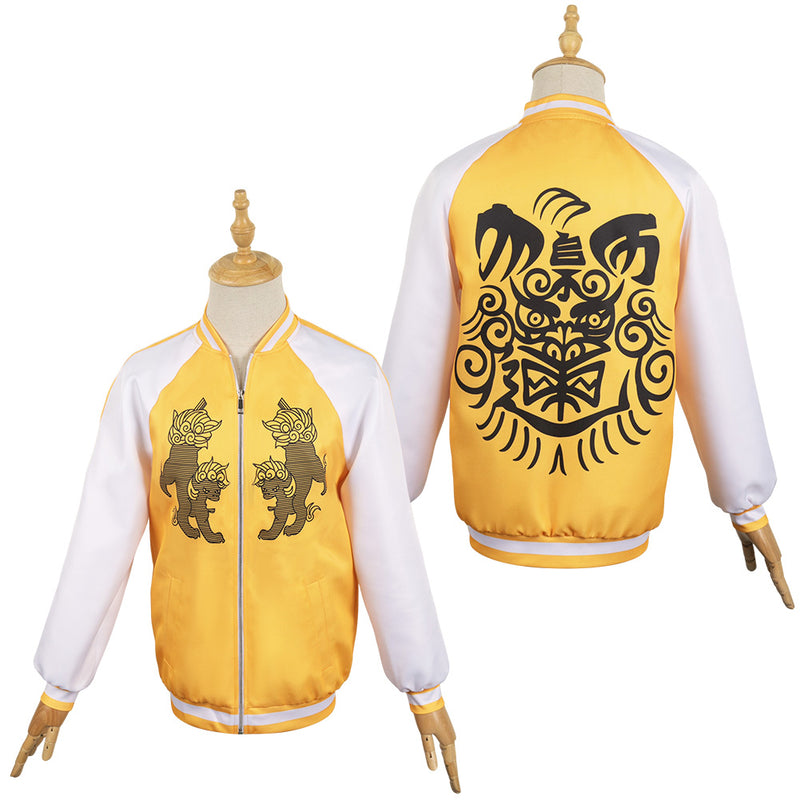 Wind Breaker 2024 Anime Jo Togame Yellow Coat Party Carnival Halloween Cosplay Costume