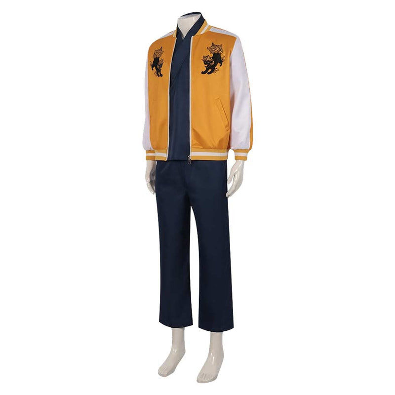 Wind Breaker 2024 Anime Jo Togame Yellow Outfit Party Carnival Halloween Cosplay Costume