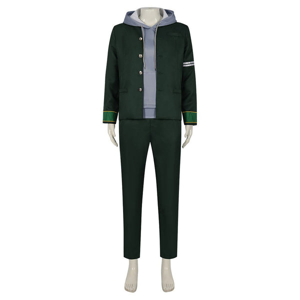 Wind Breaker 2024 Anime Ren Kaji Green Suit Party Carnival Halloween Cosplay Costume