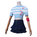  Winx Club Bloom Top Shirt Skirt Set Outfit Women Halloween Carnival Party Cosplay Costume