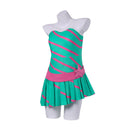 Winx Club Stella Women Green Dress Carnival Halloween Cosplay Costume