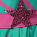 Winx Club Stella Women Green Dress Carnival Halloween Cosplay Costume