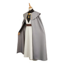 Witch Hat Atelier Qifrey Grey Wizard Outfit Men Halloween Carnival Party Cosplay Costume