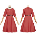 Witch Watch Nico Wakatsuki Women Red Dress Carnival Halloween Cosplay Costume