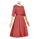 Witch Watch Nico Wakatsuki Women Red Dress Carnival Halloween Cosplay Costume