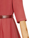 Witch Watch Nico Wakatsuki Women Red Dress Carnival Halloween Cosplay Costume