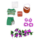 Women Green Beach Swimsuit Sunshine Costume Carnival Halloween Cosplay Costume