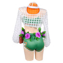 Women Green Beach Swimsuit Sunshine Costume Carnival Halloween Cosplay Costume