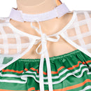 Women Green Beach Swimsuit Sunshine Costume Carnival Halloween Cosplay Costume