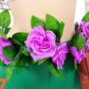 Women Green Beach Swimsuit Sunshine Costume Carnival Halloween Cosplay Costume