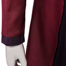 Women Red and Purple Dress With Belt Witch Outfit Carnival Halloween Cosplay Costume