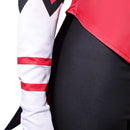 Women Top Pants With Gloves 3 Pieces Red Full Set Carnival Halloween Cosplay Costume