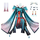 Wuthering Waves Zhezhi Fullset Outfit Halloween Carnival Party Cosplay Costume