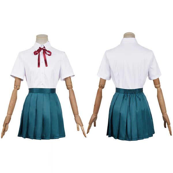 Yakuza Fiancé Raise wa Tanin ga Ii Anime Yoshino Somei Women White Uniform Dress Cosplay Costume