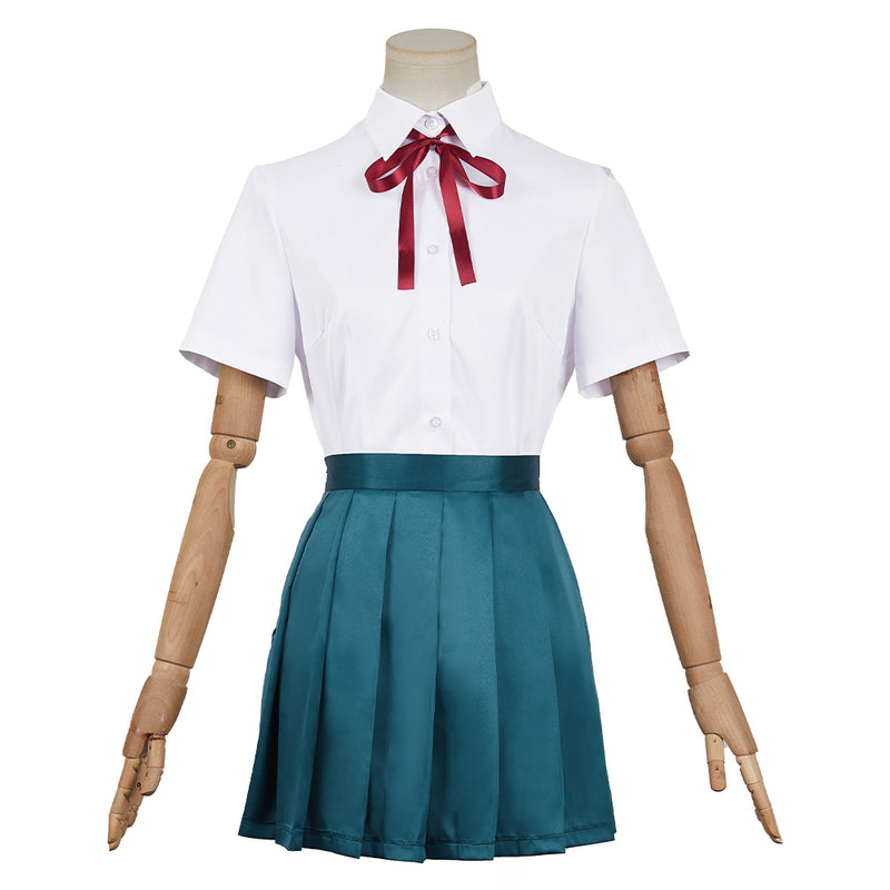 Yakuza Fiancé Raise wa Tanin ga Ii Anime Yoshino Somei Women White Uniform Dress Cosplay Costume