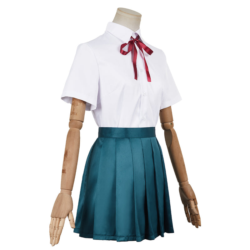 Yakuza Fiancé Raise wa Tanin ga Ii Anime Yoshino Somei Women White Uniform Dress Cosplay Costume