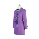 Yoshikage Kira Purple Gender Bend Suit Dress Women Halloween Carnival Party Cosplay Costume