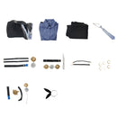 Zenless Zone Zero Hugo Vlad Black Outfit Carnival Halloween Cosplay Costume