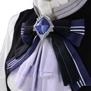 Zenless Zone Zero Vivian Banshee Women Black Dress Carnival Halloween Cosplay Costume