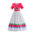 Zombies 3 Addison Wells Kids Children Pink Dress Carnival Halloween Cosplay Costume