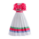 Zombies 3 Addison Wells Kids Children Pink Dress Carnival Halloween Cosplay Costume