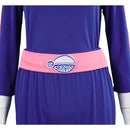 Zombies 4: Dawn of the Vampires Addison Wells Women Blue Top Pants Set Cosplay Costume