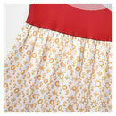 Zombies 4: Dawn of the Vampires Nova Kids Children Red Dress Cosplay Costume