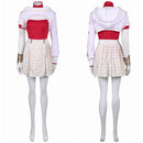 Zombies 4: Dawn of the Vampires Nova Women Red Outfit Carnival Halloween Cosplay Costume