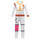 Zombies 4: Dawn of the Vampires Zed Kids Children White Jumpsuit Cosplay Costume