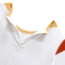 Zombies 4: Dawn of the Vampires Zed Kids Children White Jumpsuit Cosplay Costume