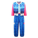 Zombies Addison Blue Outfit Kids Children Carnival Halloween Cosplay Costume