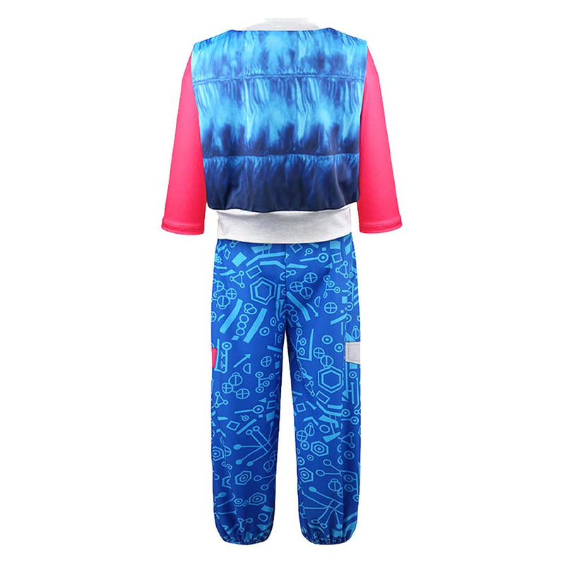 Zombies Addison Blue Outfit Kids Children Carnival Halloween Cosplay Costume