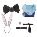 Zootopia 2024 Movie Judy Hopps Women Blue Dress Party Carnival Halloween Cosplay Costume Original Design