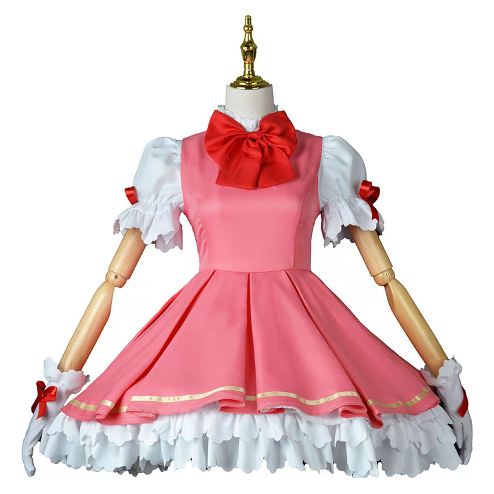 sakura kinomoto dress Card Captor KINOMOTO SAKURA Cosplay Costume Outfits Halloween Carnival Suit
