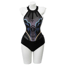 Genshin Impact Fischl von Luftschloss Narfidort Cosplay Costume Jumpsiuit Swimsuit Halloween Carnival Party Suit