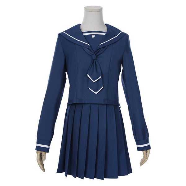 Houkago Teibou Nisshi/Diary of Our Days at the Breakwater Hina Tsurugi JK Uniform Sailor Suit Cosplay Costume