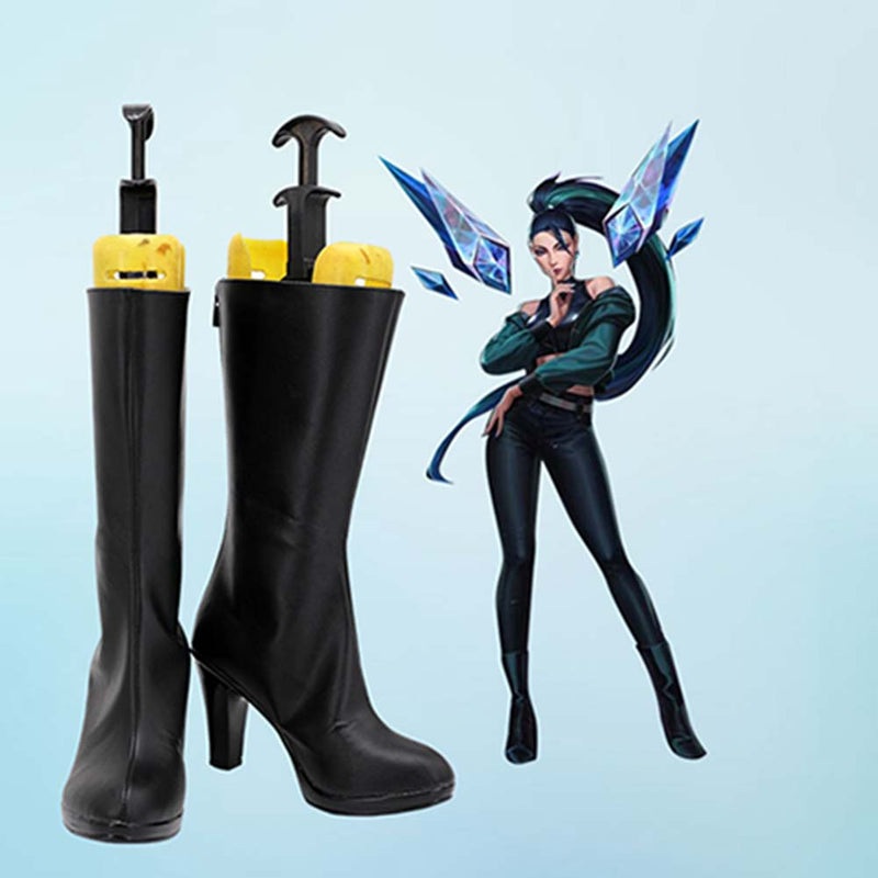 League of Legends LOL KDA Kaisa Boots Halloween Costumes Accessory Cosplay Shoes