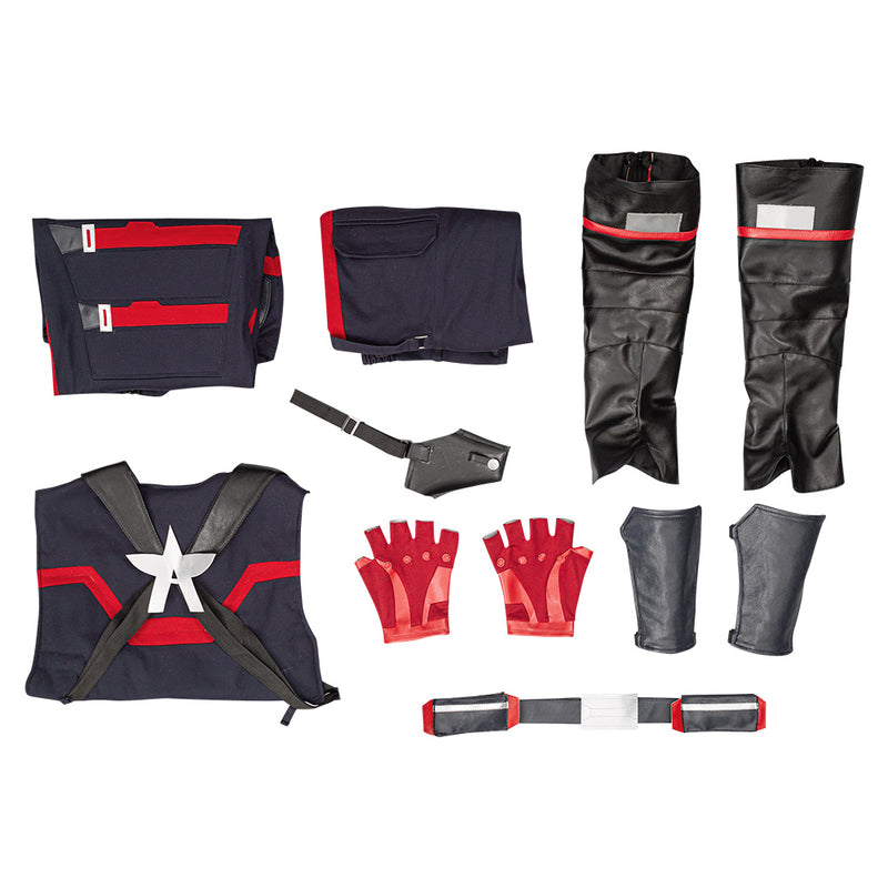 The Falcon and the Winter Soldier John Walker Captain America Outfits Halloween Carnival Suit Cosplay Costume