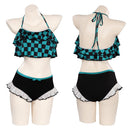 Kamado Tanjirou Swimwear Outfits Halloween Carnival Suit Cosplay Costume