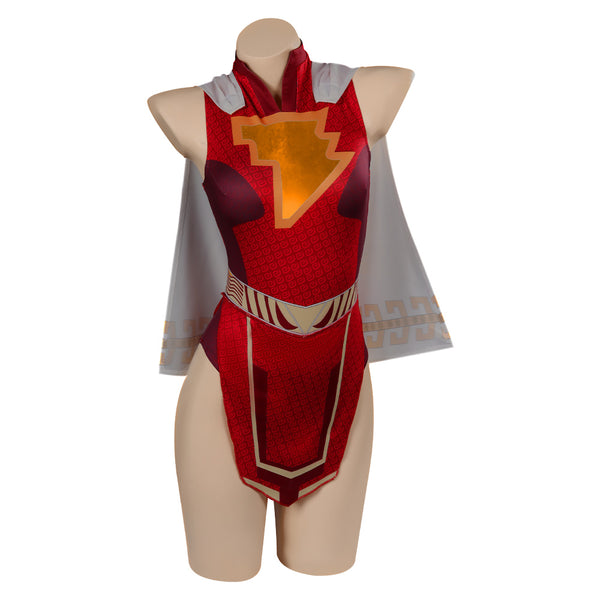 Shazam! Fury of the Gods- Mary Marvel Cosplay Costume Swimsuits Halloween Carnival Party Suit